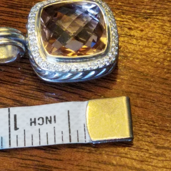 SOLD@! Auth. David Yurman 14mm Dia. Morg. Enhancer - Picture 7 of 8